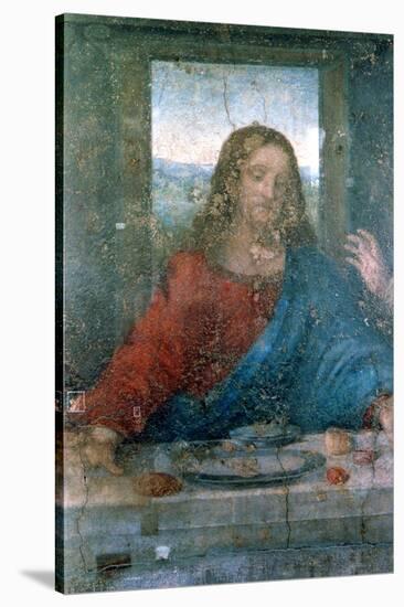 The Last Supper, Detail, 1495-1498-Leonardo da Vinci-Stretched Canvas