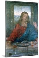 The Last Supper, Detail, 1495-1498-Leonardo da Vinci-Mounted Giclee Print