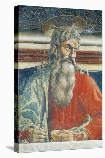 The Last Supper, Detail of Saint Andrew, 1447-Andrea Del Castagno-Stretched Canvas