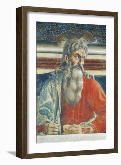 The Last Supper, Detail of Saint Andrew, 1447-Andrea Del Castagno-Framed Giclee Print