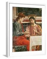 The Last Supper, Detail of Saint Matthew and Saint Philip, 1447-Andrea Del Castagno-Framed Giclee Print