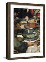The Last Supper, Detail of the Food-Daniele Crespi-Framed Giclee Print