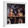 The Last Supper, Detail Showing Jesus Christ and Saint Thomas, 1532-null-Framed Giclee Print