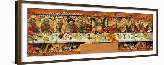 The Last Supper, from Santa Constança De Linya, Spain-Jaime Ferrer-Framed Premium Giclee Print