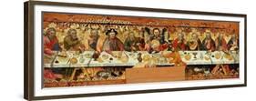 The Last Supper, from Santa Constança De Linya, Spain-Jaime Ferrer-Framed Premium Giclee Print