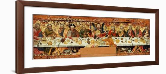 The Last Supper, from Santa Constança De Linya, Spain-Jaime Ferrer-Framed Premium Giclee Print