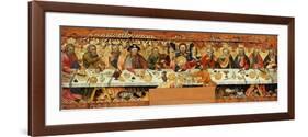 The Last Supper, from Santa Constança De Linya, Spain-Jaime Ferrer-Framed Premium Giclee Print