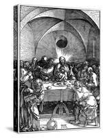 The Last Supper from the 'Great Passion' Series, C1510-Albrecht Durer-Stretched Canvas