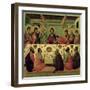 The Last Supper, from the Passion Altarpiece-Duccio di Buoninsegna-Framed Giclee Print