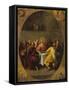 The Last Supper in a Painted Oval in a Surround Decorated with the Four Evangelists and God the…-Frans Francken the Younger-Framed Stretched Canvas