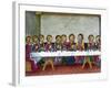 The Last Supper, Jesus, Codex of Predis (1476), Royal Library, Turin, Italy-Prisma-Framed Photographic Print