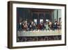 The Last Supper -New Testament-Leonardo Da Vinci-Framed Giclee Print