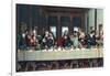 The Last Supper -New Testament-Leonardo Da Vinci-Framed Giclee Print