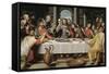 The Last Supper-Juan De juanes-Framed Stretched Canvas