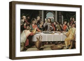 The Last Supper-Juan De juanes-Framed Giclee Print