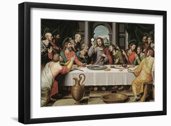 The Last Supper-Juan De juanes-Framed Giclee Print