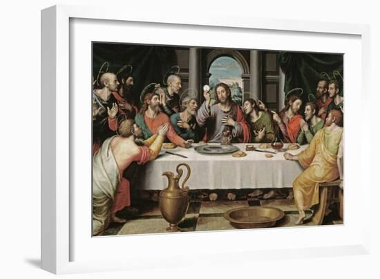 The Last Supper-Juan De juanes-Framed Giclee Print