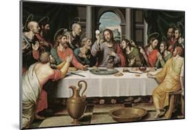 The Last Supper-Juan De juanes-Mounted Giclee Print