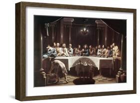 The Last Supper-Philippe De Champaigne-Framed Giclee Print