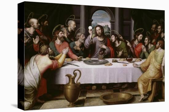 The Last Supper-Juan Juanes-Stretched Canvas