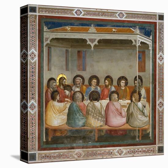 The Last Supper-Giotto di Bondone-Stretched Canvas