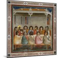The Last Supper-Giotto di Bondone-Mounted Giclee Print