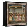 The Last Supper-Giotto di Bondone-Framed Stretched Canvas