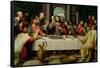 The Last Supper-Vicente Juan Macip-Framed Stretched Canvas