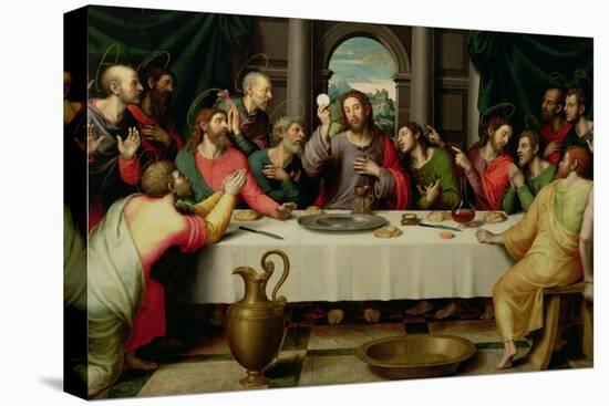 The Last Supper-Vicente Juan Macip-Stretched Canvas