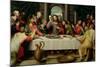 The Last Supper-Vicente Juan Macip-Mounted Giclee Print