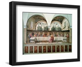 The Last Supper-Domenico Ghirlandaio-Framed Giclee Print