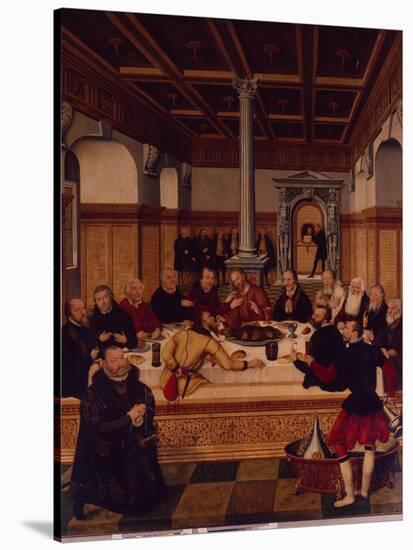 The Last Supper-Lucas Cranach the Elder-Stretched Canvas