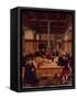 The Last Supper-Lucas Cranach the Elder-Framed Stretched Canvas