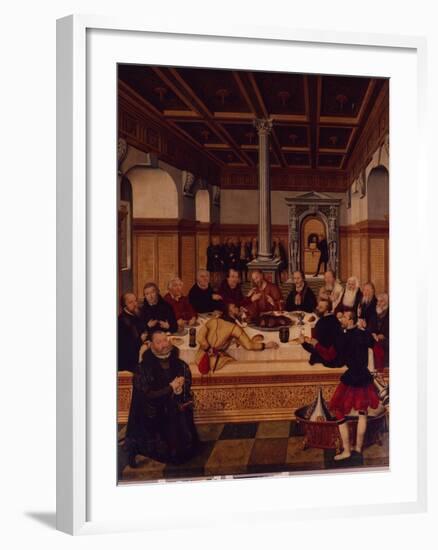 The Last Supper-Lucas Cranach the Elder-Framed Giclee Print