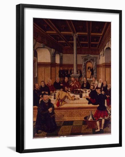 The Last Supper-Lucas Cranach the Elder-Framed Giclee Print