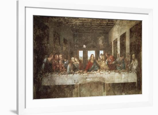 The Last Supper-Leonardo da Vinci-Framed Art Print