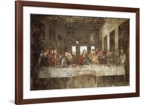 The Last Supper-Leonardo da Vinci-Framed Art Print