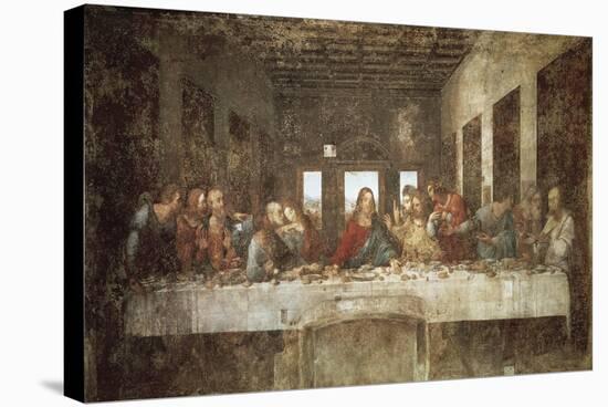 The Last Supper-Leonardo da Vinci-Stretched Canvas