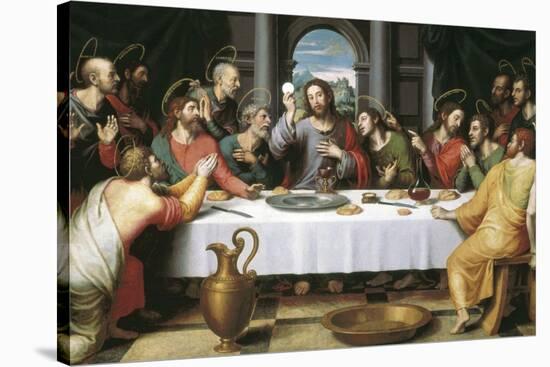 The Last Supper-Juan Juanes-Stretched Canvas