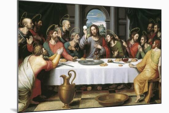 The Last Supper-Juan Juanes-Mounted Premium Giclee Print