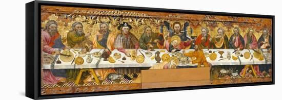 The Last Supper-Jaume Ferrer-Framed Stretched Canvas