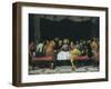 The Last Supper-Frans Pourbus II-Framed Art Print