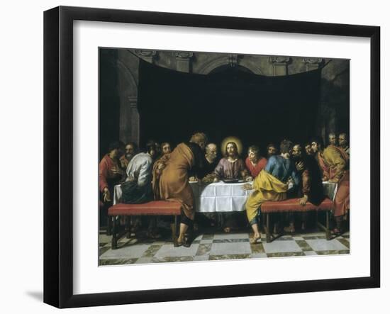 The Last Supper-Frans Pourbus II-Framed Art Print