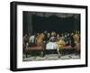 The Last Supper-Frans Pourbus II-Framed Art Print