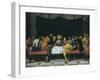 The Last Supper-Frans Pourbus II-Framed Art Print