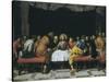 The Last Supper-Frans Pourbus II-Stretched Canvas