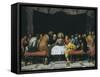The Last Supper-Frans Pourbus II-Framed Stretched Canvas