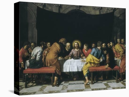 The Last Supper-Frans Pourbus II-Stretched Canvas