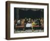 The Last Supper-Frans Pourbus II-Framed Art Print