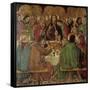 The Last Supper-Jaume Huguet-Framed Stretched Canvas